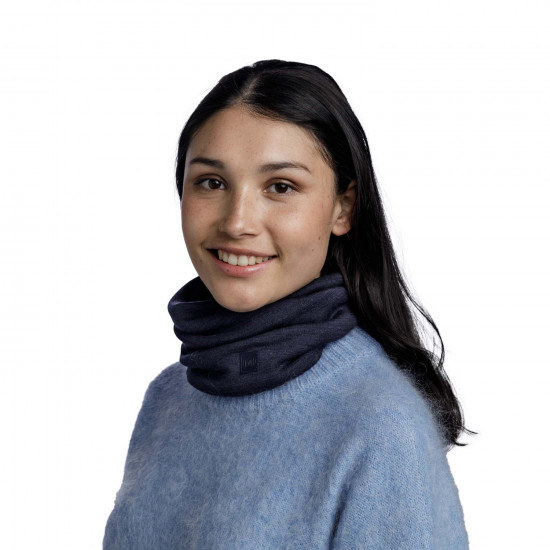 Neck Warmer Solid Indigo
